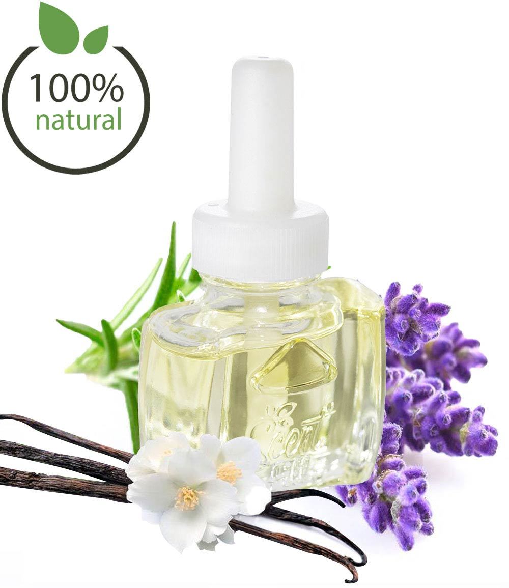 100% Natural Lavender Vanilla Plug in Refill Air Freshener - Fits Air Wick® and more